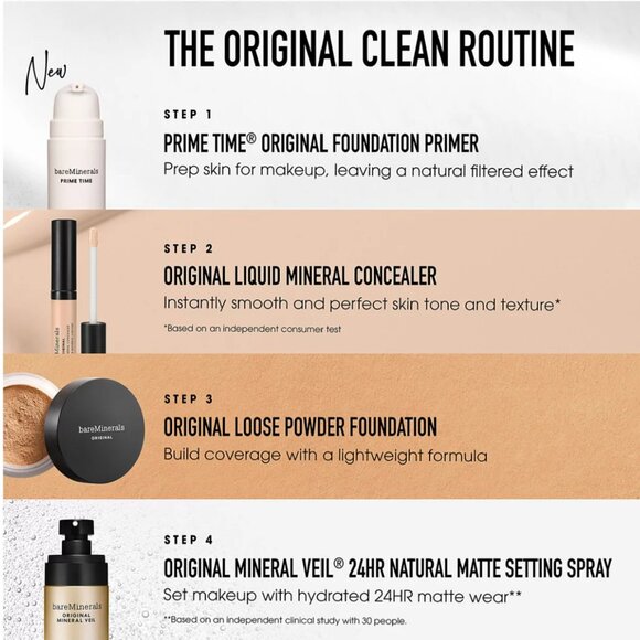 bareMinerals Original Liquid Mineral Concealer/Corrector ~ Fair 1W 6ml NIB - Picture 12 of 13